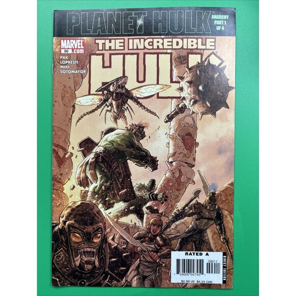 The Incredible Hulk #96 Marvel Comics Planet Hulk VF/NM - Picture 1 of 2